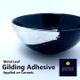 Gilding Adhesive 120ml, Professional Quality, Water Based Gold Leaf Sheets Size