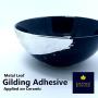 Gilding Adhesive 120ml, Professional Quality, Water Based Gold Leaf Sheets Size