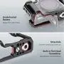 SmallRig Cage for Canon EOS M50 and M5 with Integrated Grip and Quick Release NATO Rail(Upgrade Version) 2168B