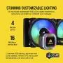 Corsair H100i RGB PLATINUM AIO Liquid CPU Cooler,240mm,Dual ML120 PRO RGB PWM Fans,Intel 115x/2066,AMD AM4/TR4 Corsair H100i RGB PLATINUM AIO Liquid CPU Cooler,240mm,Dual ML120 PRO RGB PWM Fans,Intel 115x/2066,AMD AM4/TR4
