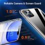 TORRAS Diamonds Clear Compatible for iPhone 11 Pro Case, Slim Fit Thin Shockproof Hard PC Back & Soft TPU Bumper Cover Compatible for iPhone 11 Pro Cases, Transparent