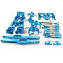 Vaorwne 12428 12423 Upgrade Accessories Kit for Feiyue FY03 WLtoys 12428 12423 1/12 RC Buggy Car Parts Upgrade Metal Parts Kit Replacement