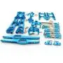 Vaorwne 12428 12423 Upgrade Accessories Kit for Feiyue FY03 WLtoys 12428 12423 1/12 RC Buggy Car Parts Upgrade Metal Parts Kit Replacement