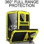 Case Compatible with Samsung S20 Plus(6.7''), (Military Grade Drop Protection) (Dustproof) Heavy Duty Rugged Military Cover with Kickstand Compatible with Samsung Galaxy S20 Plus(2020),Yellow