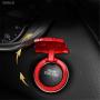 Transformers car one-Button Start Button Protective Cover Interior Modification Ignition Device Switch Metal Decorative Stickers (Red)