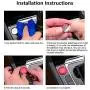 LECART 2Pcs Red Car Engine Start Stop Push Button Cover Trim Stickers Engine Start Stop Button Scratch Protector Metal Decal Sticker for VW CC Passat B8 Jetta 2017 2018 2019 (not fit Before 2017) LECART 2Pcs Red Car Engine Start Stop Push Button Cover Trim Stickers Engine Start Stop Button Scratch Protector Metal Decal Sticker for VW CC Passat B8 Jetta 2017 2018 2019 (not fit Before 2017)