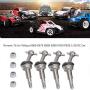 Dilwe 4pcs RC Car Joint Shaft,Durable Metal Transmission Joint Shaft for Wltoys K969 K979 K989 K999 P929 P939 1/28 RC Car Upgrade Parts