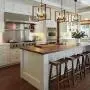 TZOE Farmhouse Kitchen Island Pendant Lighting fixtures White Oak Wood Color&Black Metal Finish 4-Light Rustic Chandelier TZOE Farmhouse Kitchen Island Pendant Lighting fixtures White Oak Wood Color&Black Metal Finish 4-Light Rustic Chandelier