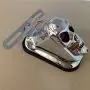 SMT-Chrome Red Skull Metal Brake Tail Light Signal Compatible With Motorcycle Bike [B00RUESF8I]