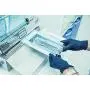 Dukal Stainless Steel Instrument Trays with Strap Handle 8.5'' x 3'' x 1.5''. Catheter Trays Organizer Holder with Lid 8 1/2'' x 3'' x 1 1/2''. Surgical Dental Procedure Tray. Steel Dish with Lid.