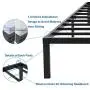 zizin Queen Size Bed Frame Platform Base 14 Inch with Storage/Heavy Duty Metal Beds Frames/Easy Assembly/ Noise-Free/ No Box Spring Needed (Queen) zizin Queen Size Bed Frame Platform Base 14 Inch with Storage/Heavy Duty Metal Beds Frames/Easy Assembly/ Noise-Free/ No Box Spring Needed (Queen)