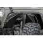 Rough Country Front Inner Fenders (fits) 2007-2018 Jeep Wrangler JK | Under Fender Armor | 1195 Rough Country Front Inner Fenders (fits) 2007-2018 Jeep Wrangler JK | Under Fender Armor | 1195