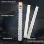 Soapstone Holde Set r with Flat Round Set/Mark White Clear and Removable Markings on steels,Professional Quality Soapstone Pens for Welding and Welders, Aluminum, and Cast Iron