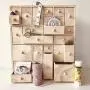 HYGGEHAUS Wooden Storage Organizer with Drawers - Craft Storage | DIY Advent Calendar | Desktop Organizer | Apothecary Cabinet | Kids Craft Idea | 24 Drawer. Unfinished Wood. 12.5in x 14.5in x 4in HYGGEHAUS Wooden Storage Organizer with Drawers - Craft Storage | DIY Advent Calendar | Desktop Organizer | Apothecary Cabinet | Kids Craft Idea | 24 Drawer. Unfinished Wood. 12.5in x 14.5in x 4in