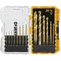 DEWALT DW1341 14-Piece Titanium Speed Tip Drill Bit Set