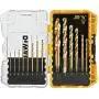 DEWALT DW1341 14-Piece Titanium Speed Tip Drill Bit Set DEWALT DW1341 14-Piece Titanium Speed Tip Drill Bit Set