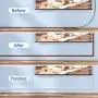 One-Cord Channel Cable Concealer - CMC-03 Cord Cover Wall Cable Management System - 125'' Cable Hider Raceway Kit for a Power Cord, Ethernet Cable, Speaker Wire - 8X L15.7in, W0.59in H0.4in, Brown One-Cord Channel Cable Concealer - CMC-03 Cord Cover Wall Cable Management System - 125'' Cable Hider Raceway Kit for a Power Cord, Ethernet Cable, Speaker Wire - 8X L15.7in, W0.59in H0.4in, Brown