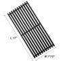 BBQ Future 3 Pack Cast Iron Grill Grate and Stainless Steel Emitter Kit for Charbroil 463242516, 463242515, 466242515, 466242615, 463243016, 463367516, 463367016, 466242516, 466242616, 463346017