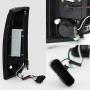For Chevy C/K C10 Tahoe GMC Jimmy Sierra Suburban Yukon Pickup Truck Black LED Tail Lights Brake Lamps