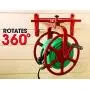Liberty Garden 713 Revolution Multi-Directional Garden Hose Reel, Red Liberty Garden 713 Revolution Multi-Directional Garden Hose Reel, Red