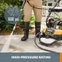 WORX WG604 13Amp, 2240 MAX psi / 1.93 MAX gpm Electric Pressure Washer with Rolling Cart WORX WG604 13Amp, 2240 MAX psi / 1.93 MAX gpm Electric Pressure Washer with Rolling Cart