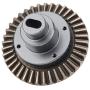 VGEBY RC Connect Box Gear, Durable Metal 1:10 Scale Remote Control Crawler Car Connect Box 38T Main Gear RC Spare Parts Accessory Fit for HSP 94180 1/10 RC Kids Toy Car (Titanium)