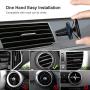 FLOVEME Magnetic Phone Car Mount Holder - Car Air Vent Magnet Cell Phone Holder for Car Strong N52 Magnetic Car Phone Mount with 4 Pcs Metal Plate Compatible with iPhone 12 Pro 11 Samsung Google LG