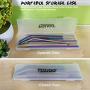 POLIGO 13 Pieces Stainless Steel Straws Set with case - Reusable Metal Drinking Straws for 20 oz Tumblers Yeti (4 Curved + 4 Straight + 2 Large + 2 Brushes) - Ideal Choice for Kitchen, Bar and Picnic