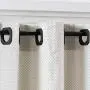 Dritz Home 44398 Square Curtain Grommets, 1-9/16-Inch, Matte Black (8-Piece)