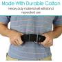 Vive Gait Belt (60 Inch) - Transfer Assist Device for Seniors, Elderly, Pediatric, Bariatric, Occupational and Physical Therapy - Medical Nursing Safety Long Gate Strap with Quick Release Metal Buckle