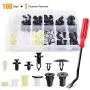 GOOACC 166 Pcs Car Retainer Clips &Screw Grommets - 12 Most Popular Sizes & Applications for GM Toyota Honda Nissan Mazda - Bonus Fastener Remover GOOACC 166 Pcs Car Retainer Clips &Screw Grommets - 12 Most Popular Sizes & Applications for GM Toyota Honda Nissan Mazda - Bonus Fastener Remover