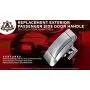 Replacement Passenger Side Exterior Door Handle - Replaces 80606-CD01E, 80606-CD00E - Compatible with Nissan 350Z 2003, 2004, 2005, 2006, 2007, 2008, 2009 - Models 03, 04, 05, 06, 07, 08, 09