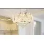 Fushing 20Pcs Crystal Chandelier Prisms Pendants Balls Suncatchers Crystal Garland Beads (30mm, Clear)