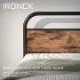 IRONCK Full Size Bed Frame with Headboard, Metal Bed Frame Full Size with 16 Heavy Duty Steel Slats and 10 Legs, More Stronger, Noise-Free, No Box Spring Needed IRONCK Full Size Bed Frame with Headboard, Metal Bed Frame Full Size with 16 Heavy Duty Steel Slats and 10 Legs, More Stronger, Noise-Free, No Box Spring Needed