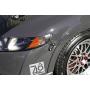 iJDMTOY Universal Fit Black Finish JDM Quick Release Fastener Kit For Car Bumper Trunk Fender Hatch Lid