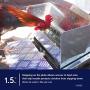 Automatic Chicken Feeder - Sturdy Galvanized Steel Poultry Feeders with Weatherproof Cover Standard Size for 6-12 Chickens 10 Days (20lb Feed)