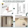 LED Closet Light Battery Operated, BLS T402 Super Bright Wireless Under Cabinet Lighting | Motion Sensor Light | Large 4000mAh Rechargeable Battery Powered | 4000K Daylight White | 180 Days Run Time