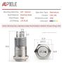 APIELE 16mm 12V Momentary Speaker Horn Push Button Toggle Switch 0.63'' Mounting Hole 1NO 1NC SPDT with Pre-Wiring Socket for Car Auto Motor (Blue) APIELE 16mm 12V Momentary Speaker Horn Push Button Toggle Switch 0.63'' Mounting Hole 1NO 1NC SPDT with Pre-Wiring Socket for Car Auto Motor (Blue)
