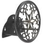 Liberty Garden 671 Wall Mount Decorative Garden Hose Butler, Holds 125-Feet of 5/8-Inch Hose - Patina