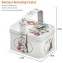 Sewing Clips and Quilting Clips,Fabric,Craft Clips with Tin Box Package,Pack of 100