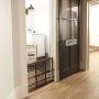 Evenflo Position & Lock Baby Gate, Pressure-Mounted, Farmhouse Collection