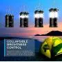 Vont 2 Pack LED Camping Lantern, Super Bright Portable Survival Lanterns, Must Have During Hurricane, Emergency, Storms, Outages, Original Collapsible Camping Lights / Lamp (Batteries Included)