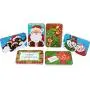 6 Gift Card Tin Holders Boxes 5” x 3.25” x 0.75” for Christmas Holiday Décor, Xmas Party Favor Box 6 Gift Card Tin Holders Boxes 5” x 3.25” x 0.75” for Christmas Holiday Décor, Xmas Party Favor Box