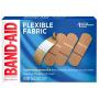 Band-AID Flexible Fabric Adhesive Bandages 3/4 inch X 3 inches 100 each Band-AID Flexible Fabric Adhesive Bandages 3/4 inch X 3 inches 100 each