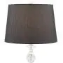 Gustavo Modern Table Lamps Set of 2 Silver Metal Stacked Crystal Balls Black Drum Shade for Living Room Family Bedroom - Regency Hill Gustavo Modern Table Lamps Set of 2 Silver Metal Stacked Crystal Balls Black Drum Shade for Living Room Family Bedroom - Regency Hill