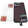DONGXIUB Grilling Stainless Steel Needles Barbecue Forks Roasting Sticks BBQ Forks and U Shape Metal Shish Kebab Skewers with Wooden Handle 7 Piece Set DONGXIUB Grilling Stainless Steel Needles Barbecue Forks Roasting Sticks BBQ Forks and U Shape Metal Shish Kebab Skewers with Wooden Handle 7 Piece Set