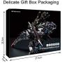 Microworld 3D Metal Puzzle Mechanical Tyrannosaurus Rex Challenge Model Building Kits Jigsaw Laser Cut Brain Teaser DIY Puzzles for Adults Men Boys