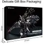 Microworld 3D Metal Puzzle Mechanical Tyrannosaurus Rex Challenge Model Building Kits Jigsaw Laser Cut Brain Teaser DIY Puzzles for Adults Men Boys Microworld 3D Metal Puzzle Mechanical Tyrannosaurus Rex Challenge Model Building Kits Jigsaw Laser Cut Brain Teaser DIY Puzzles for Adults Men Boys