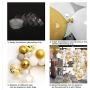 DIY Balloon Arch & Garland kit,138Pcs Party Balloons Decoration Set, Gold Confetti & Silver & White & Transparent Balloons for Bridal & Baby Shower, Wedding, Birthday, Graduation, Anniversary Party