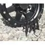 Wheel Accessories Parts Set of 24 Black Spiked Solid Metal Lug Nuts M14x2.0 Thread 4.4 Inch Tall Closed End Bulge Acorn Spike Lug Nut 1 Long Socket Key Wheel Accessories Parts Set of 24 Black Spiked Solid Metal Lug Nuts M14x2.0 Thread 4.4 Inch Tall Closed End Bulge Acorn Spike Lug Nut 1 Long Socket Key